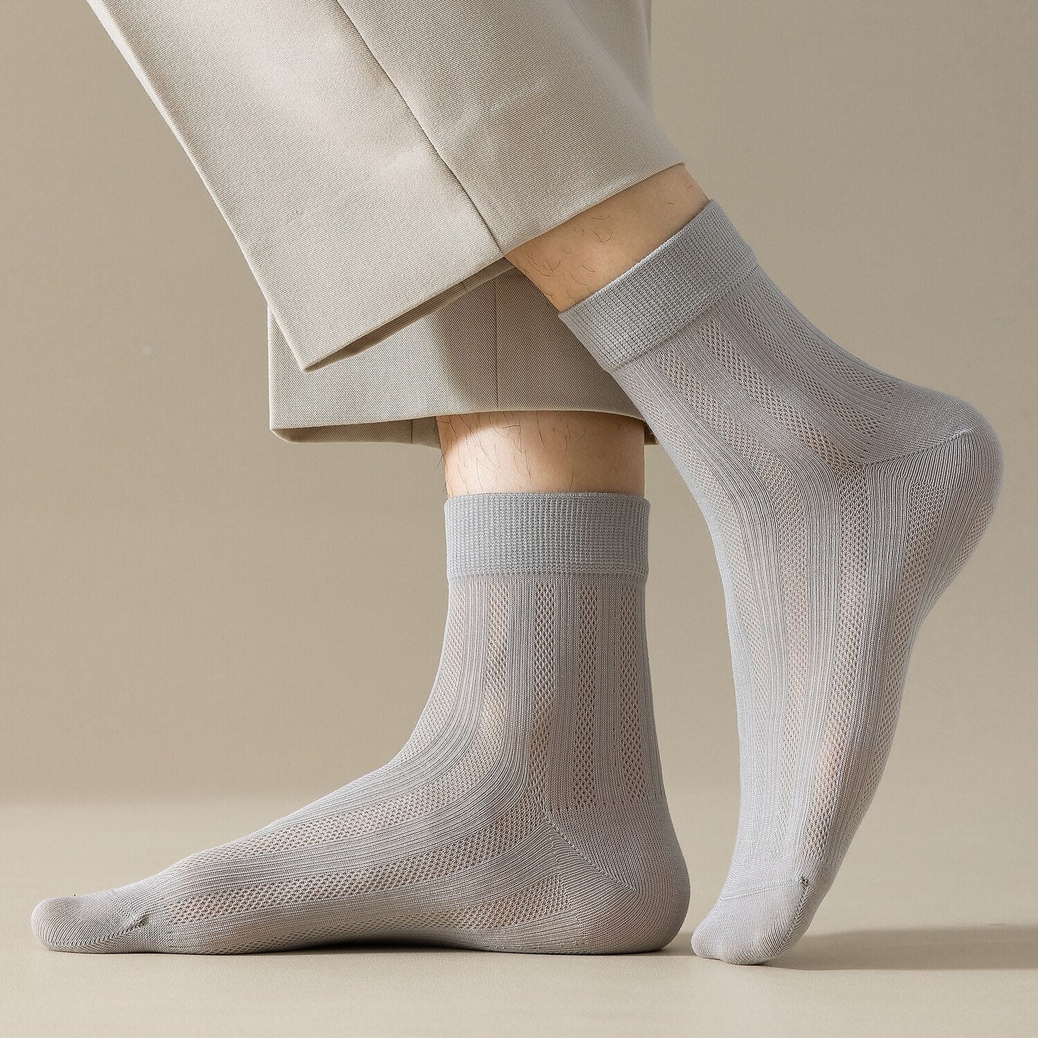 100% Cotton Classic Socks - oukumen