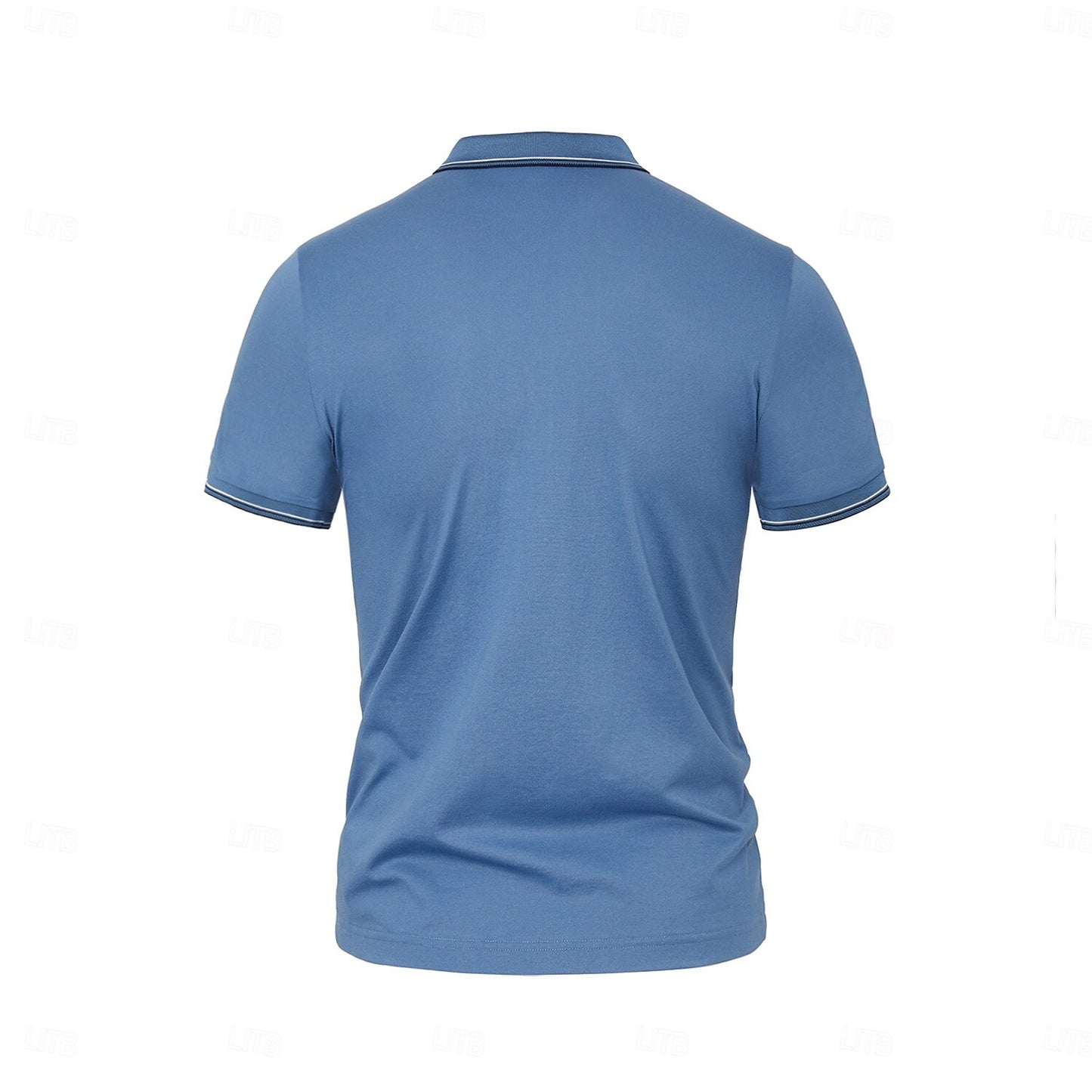 Silk-Cotton Refined Polo - oukumen