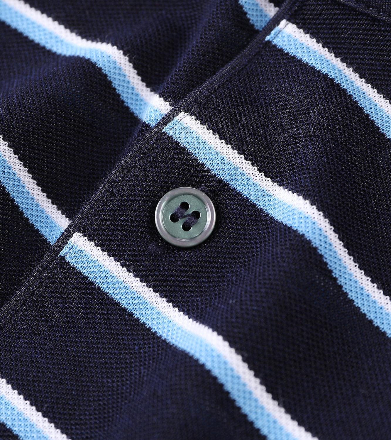Striped Silk Polo Shirt - oukumen