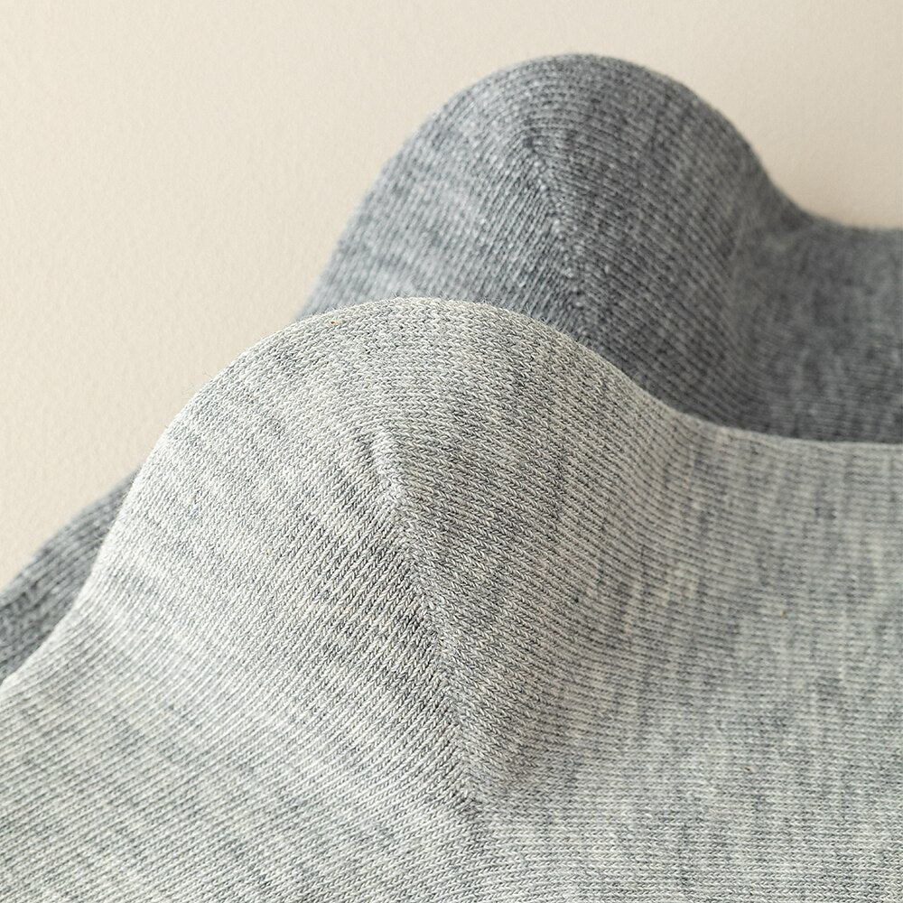 100% Cotton Crew Socks - oukumen