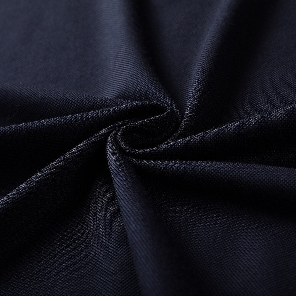 Business Casual Silk Cotton Blend Polo - oukumen