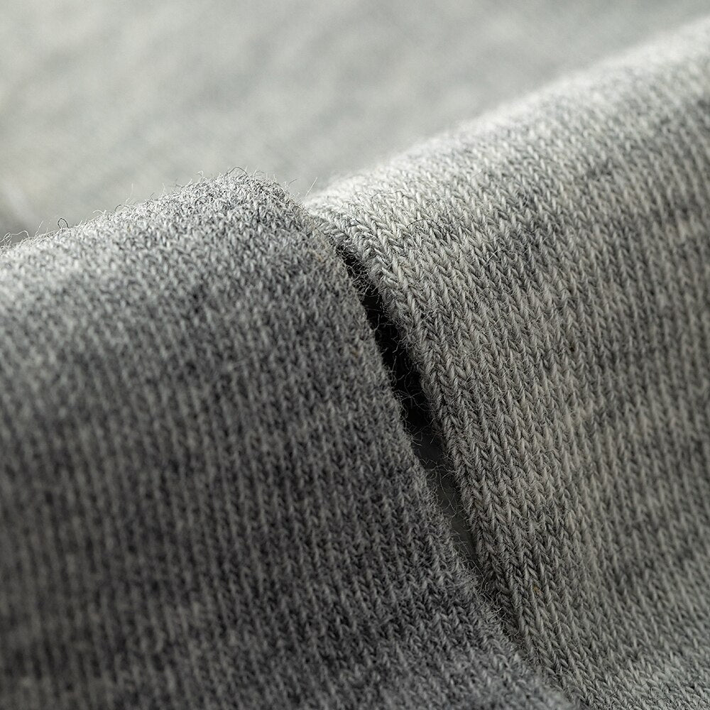 100% Cotton Crew Socks - oukumen