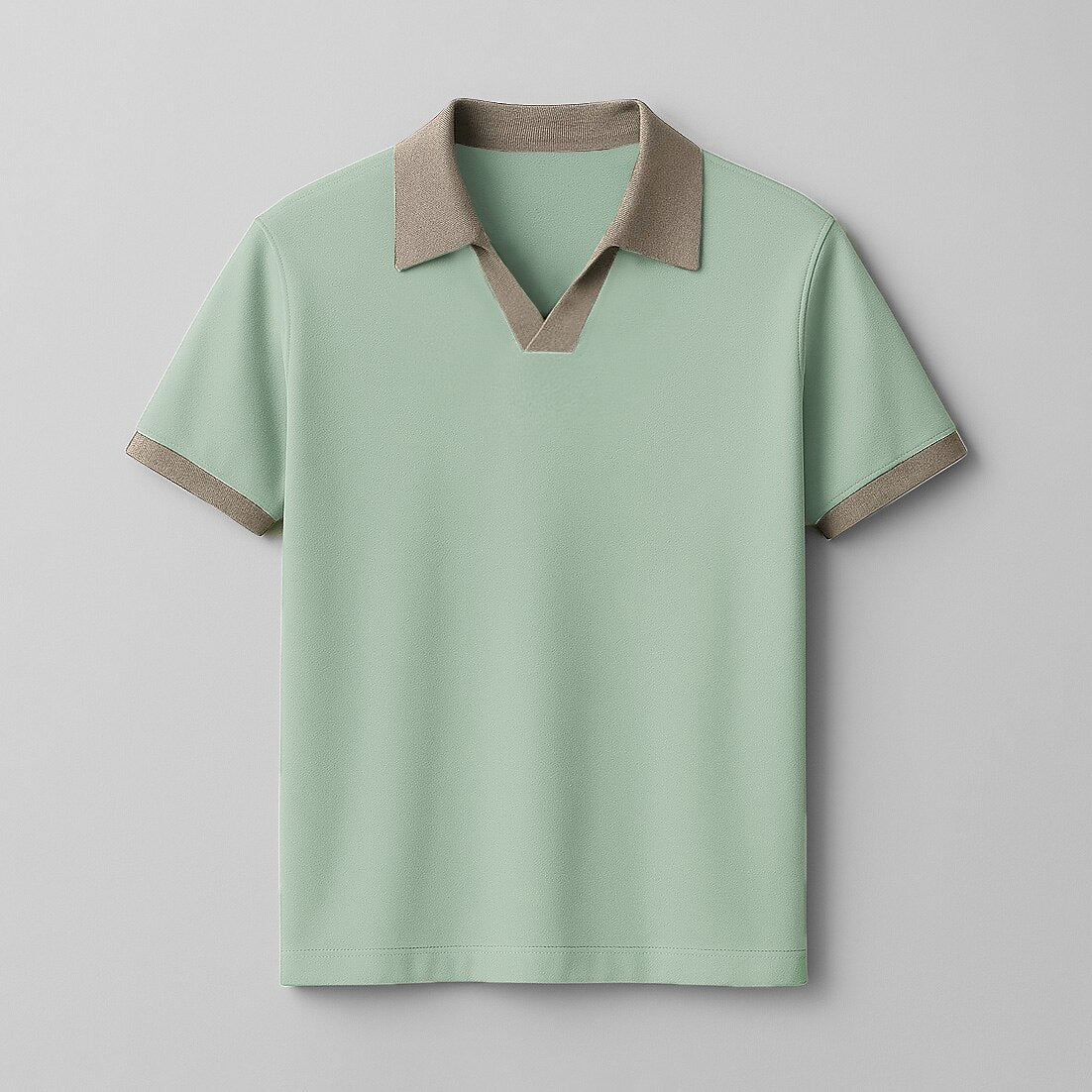 100% Cotton Colorblock Performance Polo - oukumen