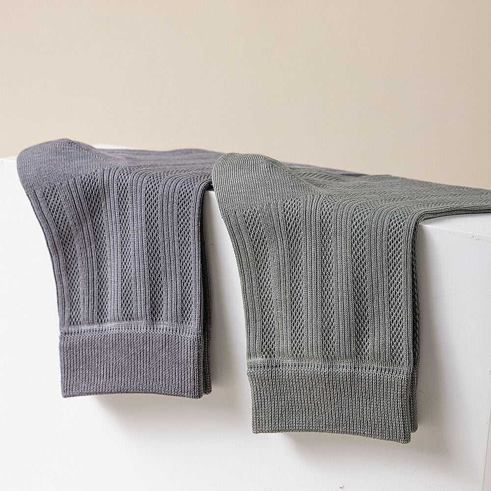 100% Cotton Classic Socks - oukumen