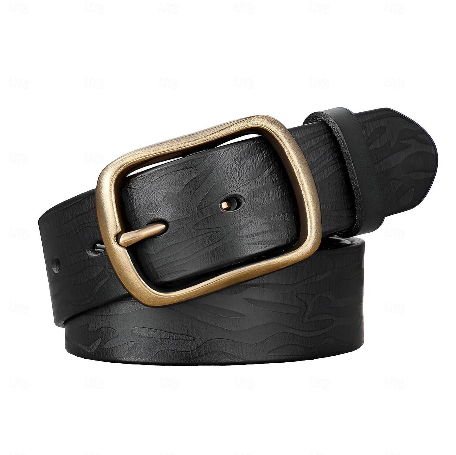 Men's Vintage Cowhide Leather Belt - oukumen
