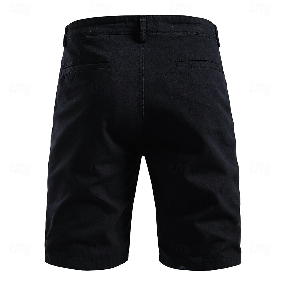 100% Cotton Cargo Shorts - oukumen