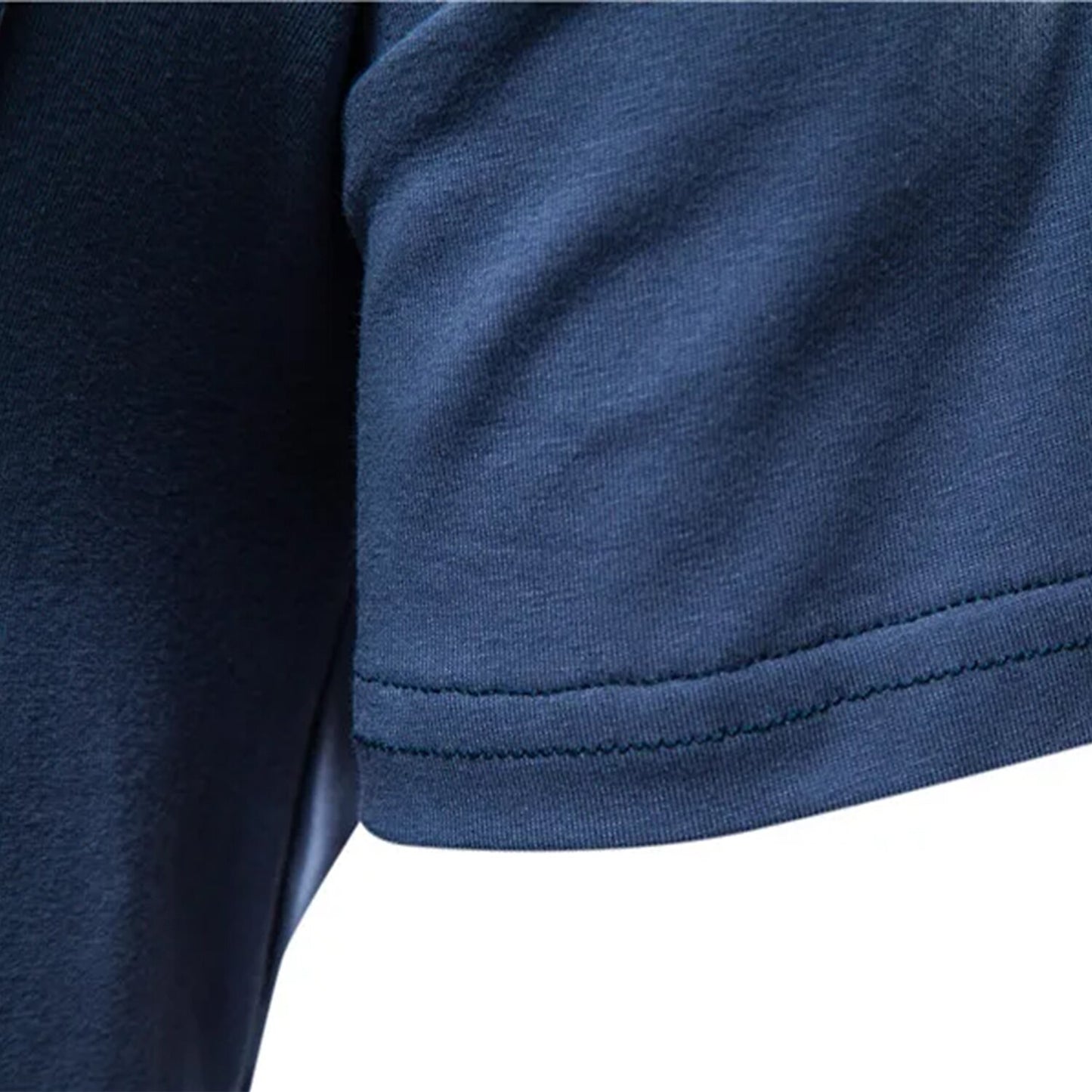 100% Cotton V-Neck Pocket T-Shirt - oukumen