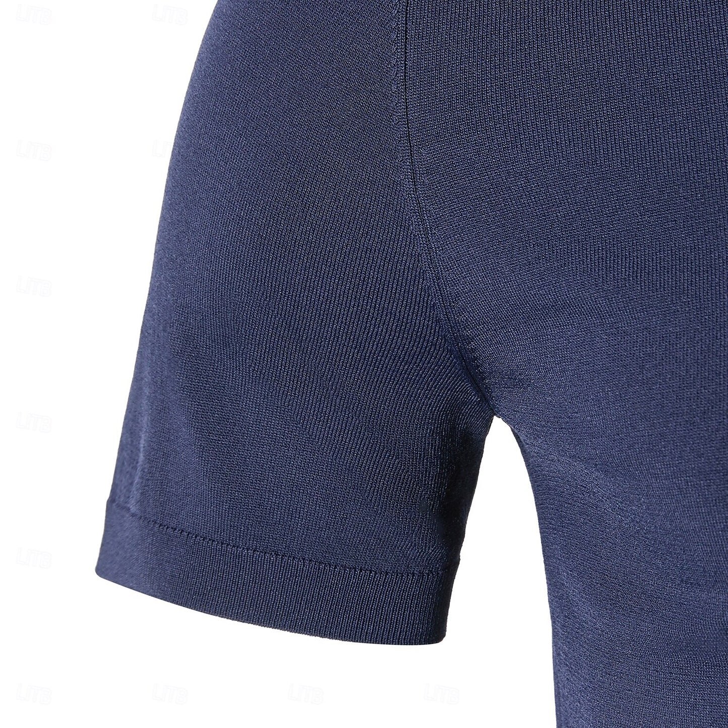Classic Fit V Neck Polo Shirt - oukumen