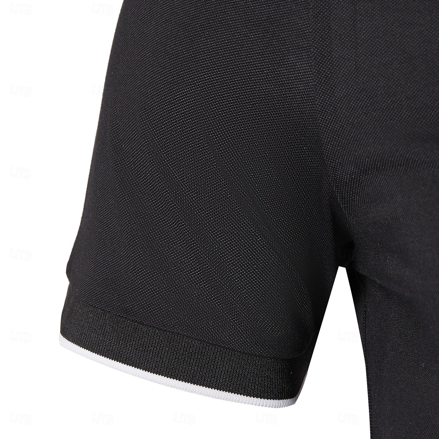 Cotton-Silk Quarter-Zip Polo - oukumen