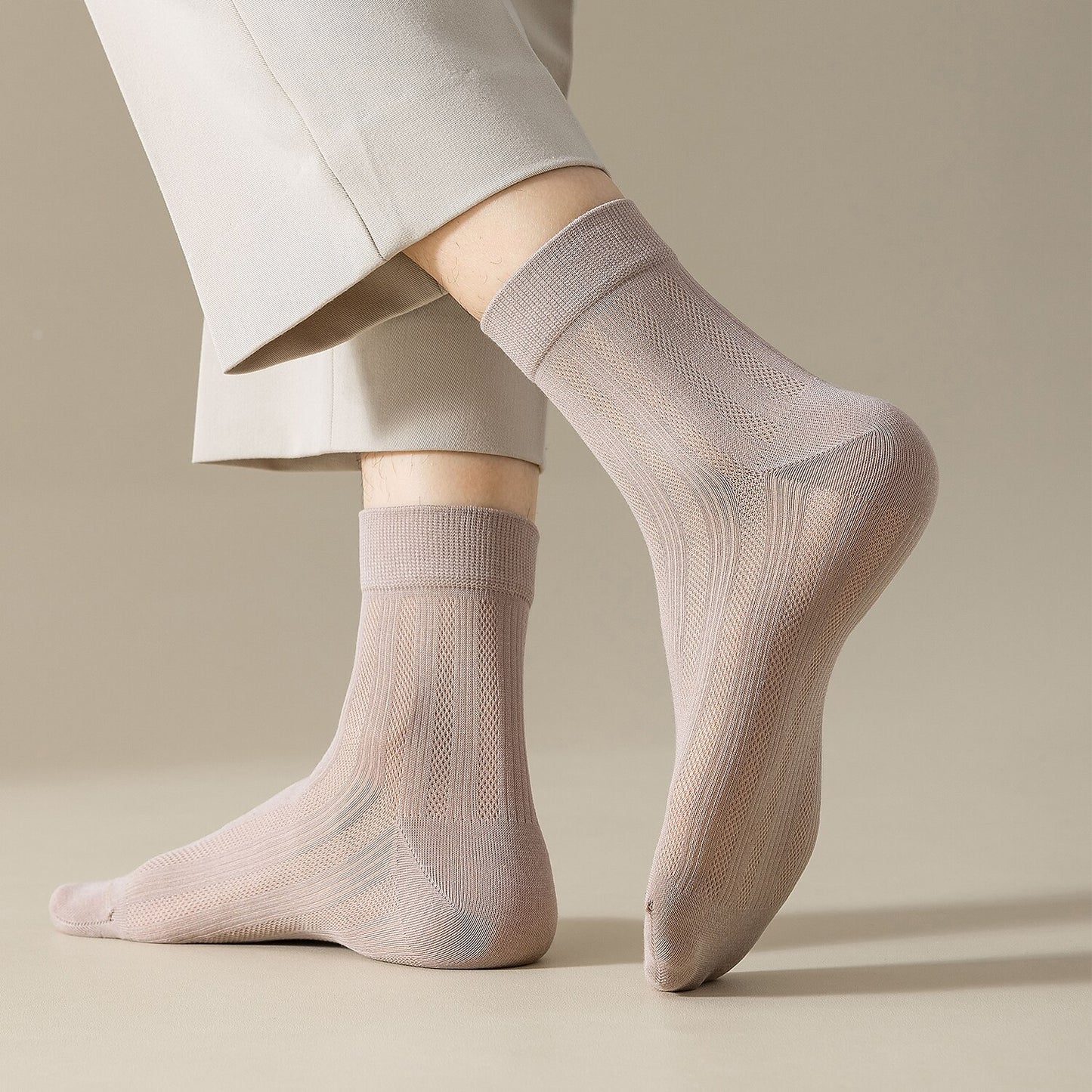 100% Cotton Classic Socks - oukumen
