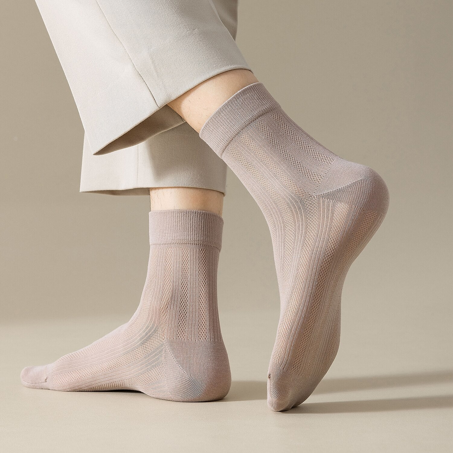 100% Cotton Classic Socks - oukumen