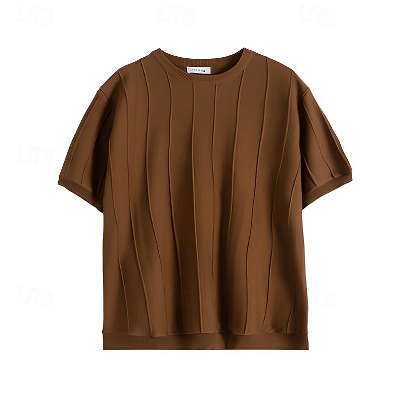 Vertical Stripes T Shirt - oukumen