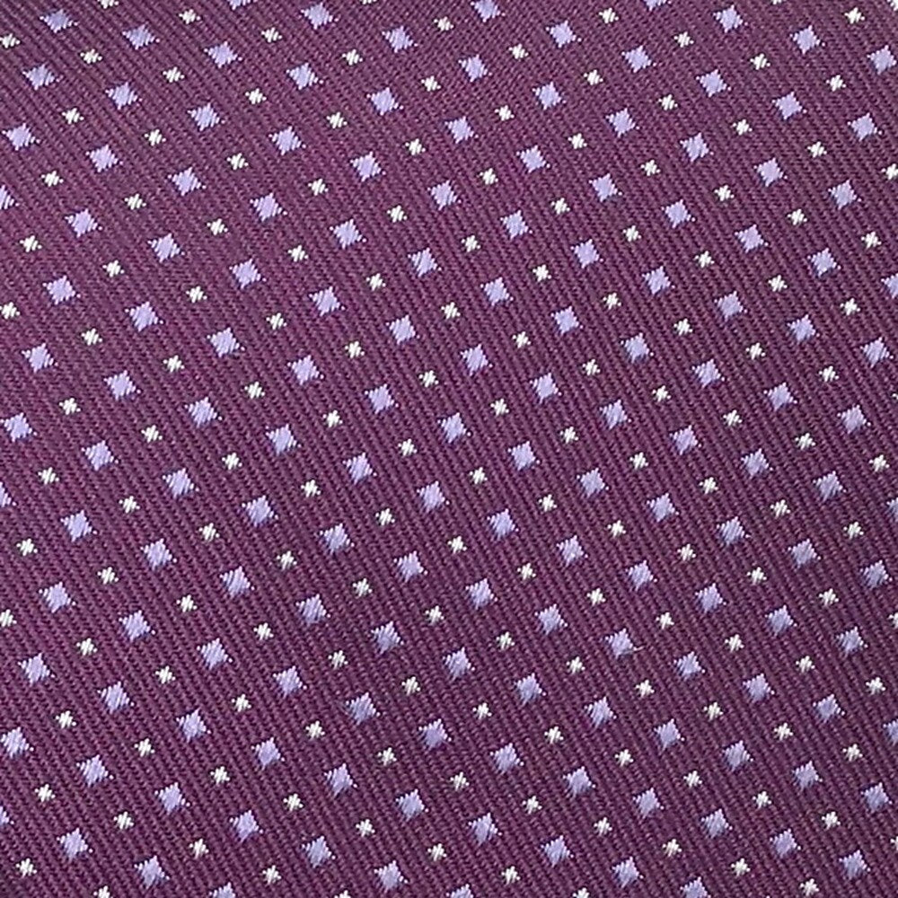 100% Silk Plum Purple Tie - oukumen