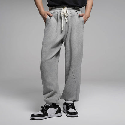 Patchwork Drawstring Active Joggers