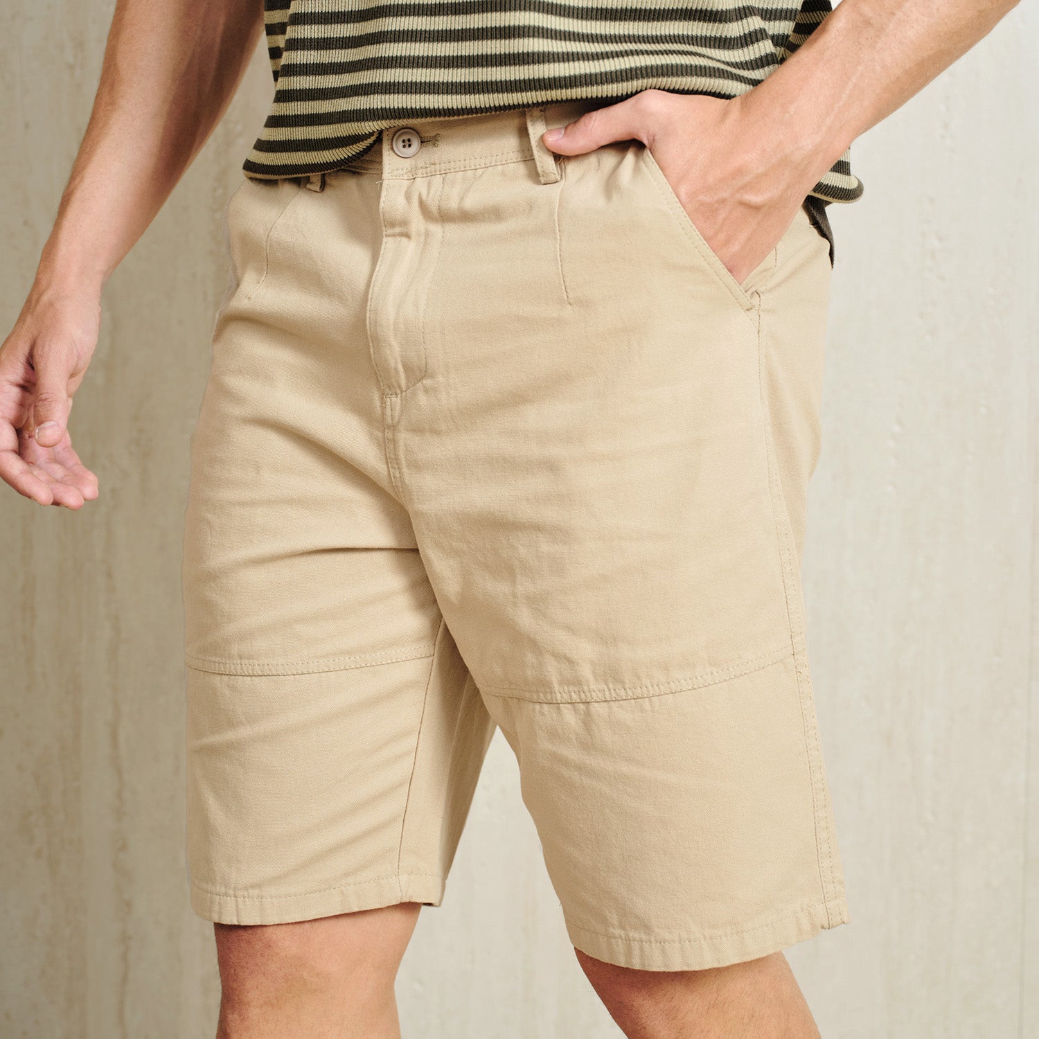 100% Cotton Cargo Shorts - oukumen