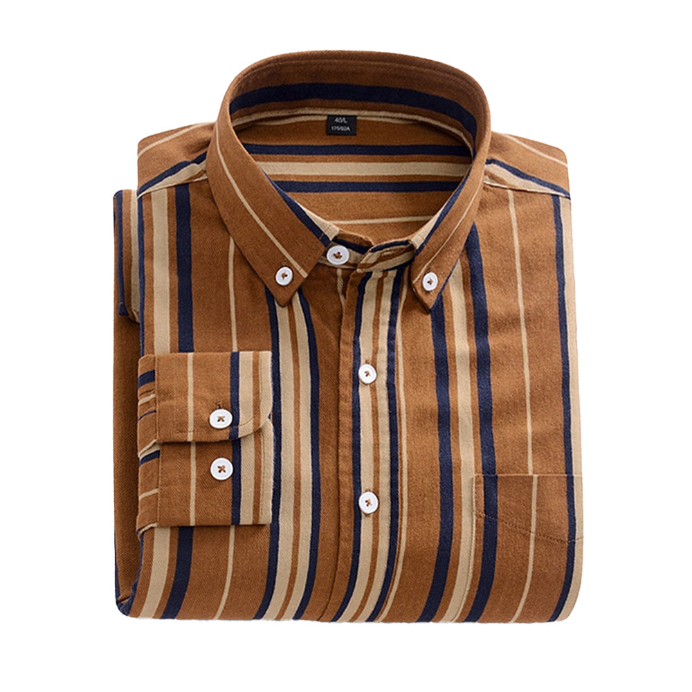 Casual Oxford Stripe Shirt