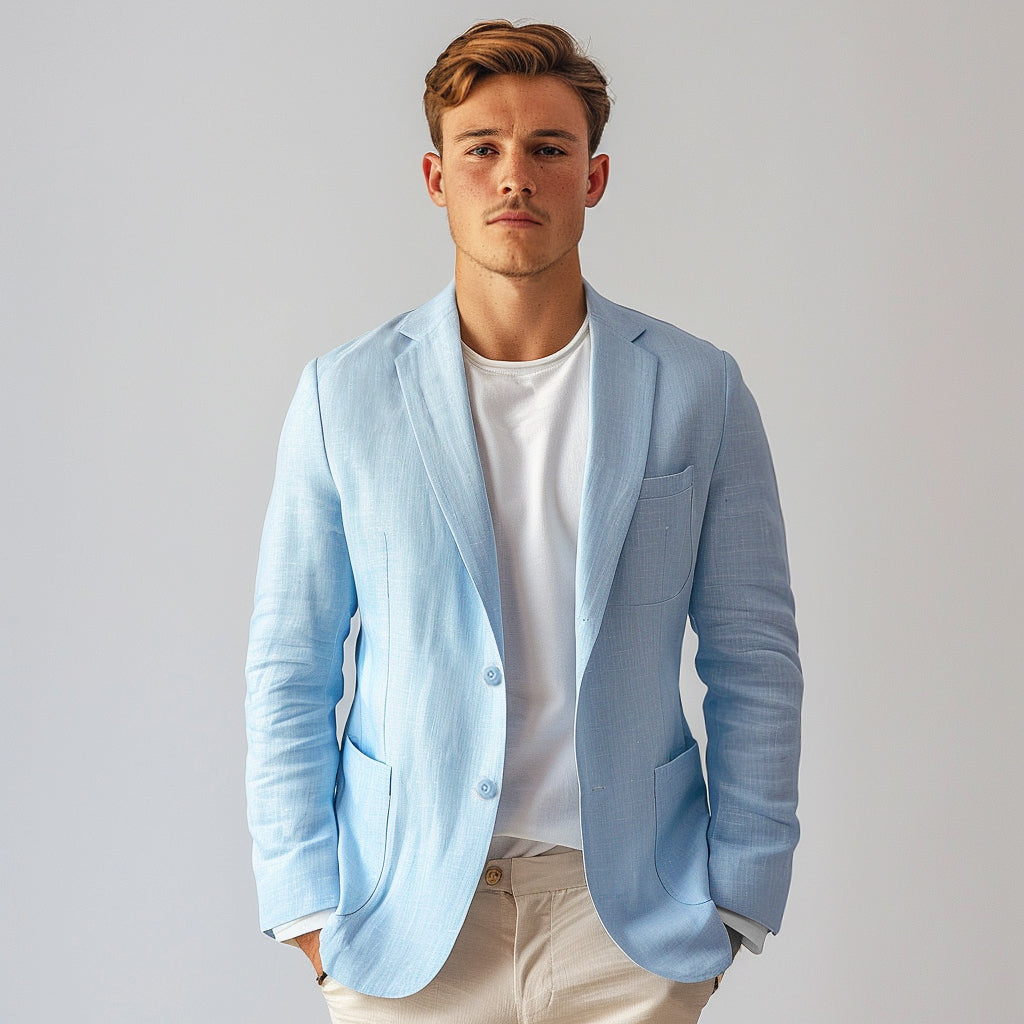 Classic 100% Linen Blazer