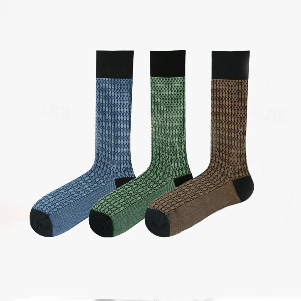 Mercerized cotton suit socks - oukumen