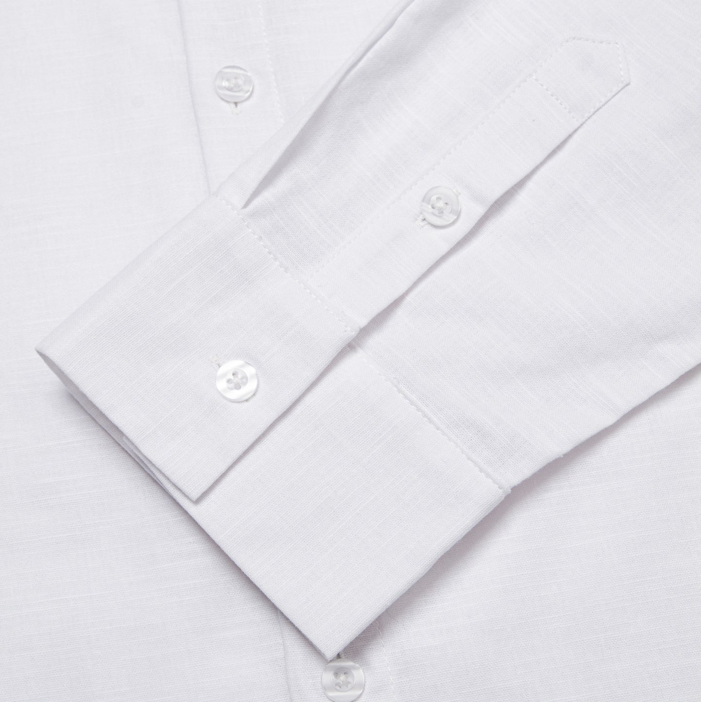 Cotton Linen Turndown Collar Casual Shirt