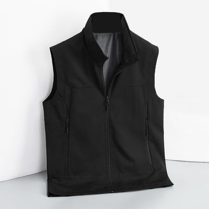 Sports Outdoor Waterproof Training Full-zip Vest