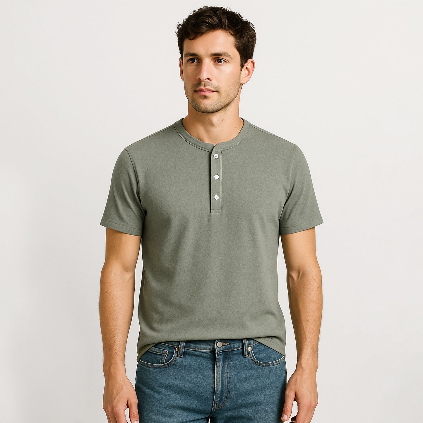 Sorona Blend Henley T-Shirt