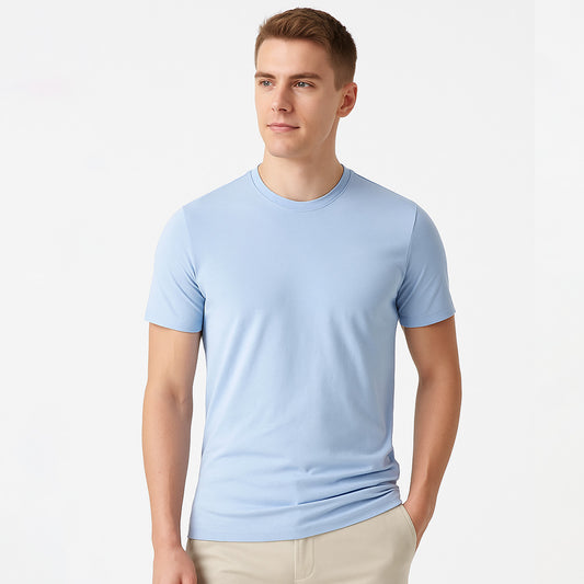 Cotton Silk Antibacterial UV Protection T Shirt