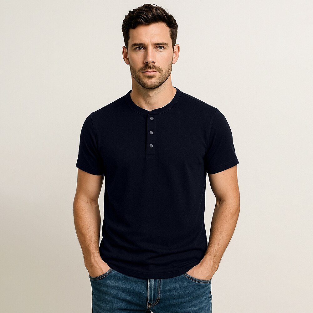 Sorona Blend Henley T-Shirt