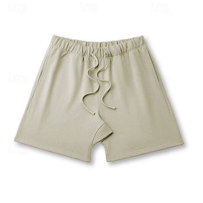 100% Cotton Athletic Shorts - oukumen