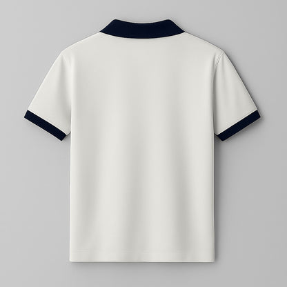 100% Cotton Colorblock Performance Polo - oukumen