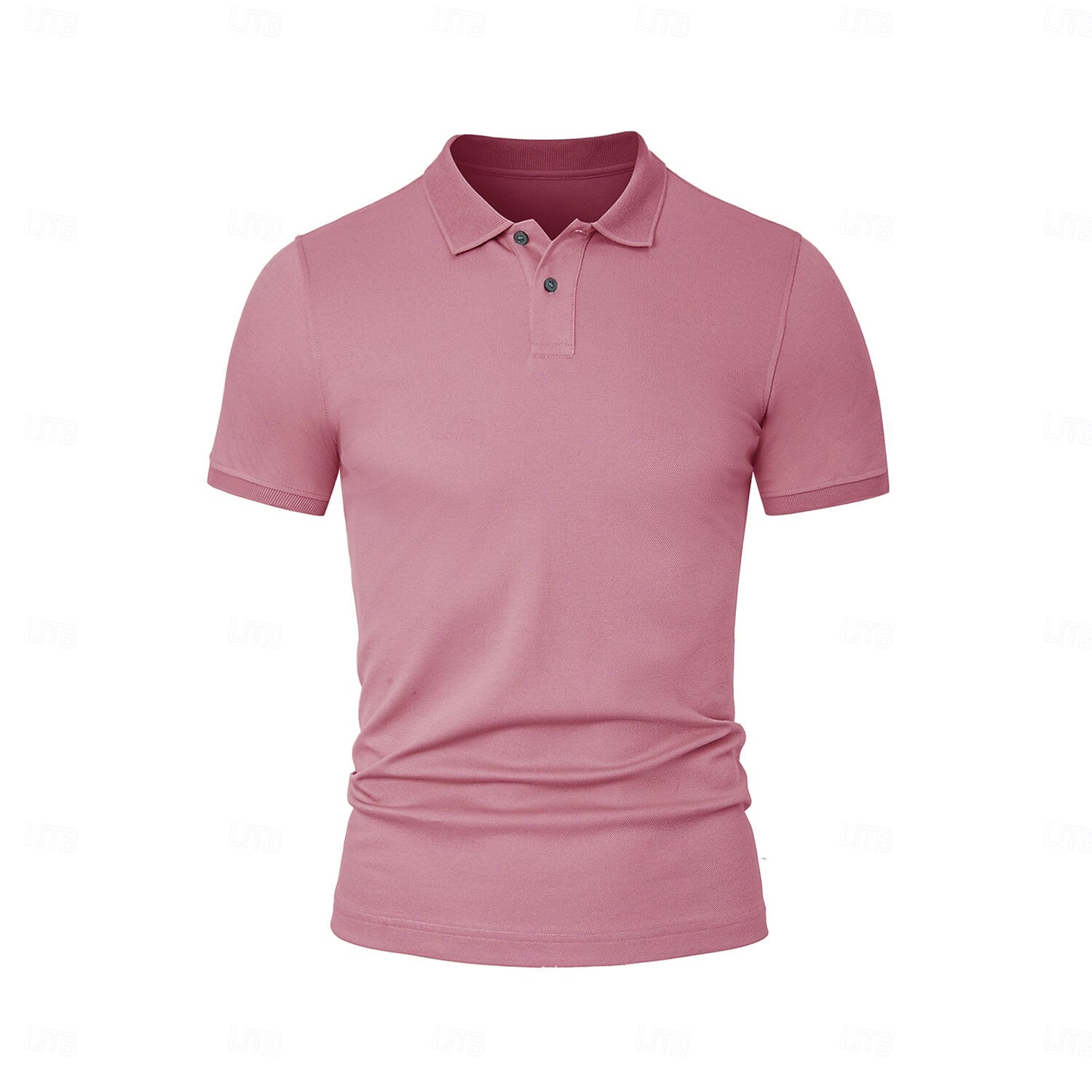 Cotton Linen Classic Fit Polo - oukumen