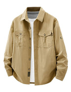 Acid-Wash Long-Sleeve Shirt