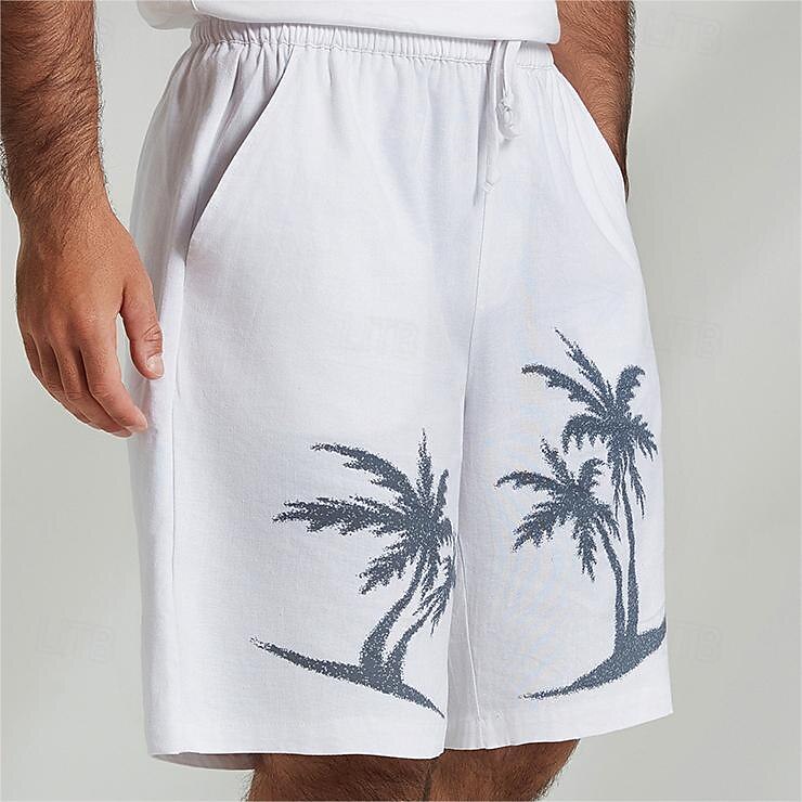 Linen Summer Shorts - oukumen