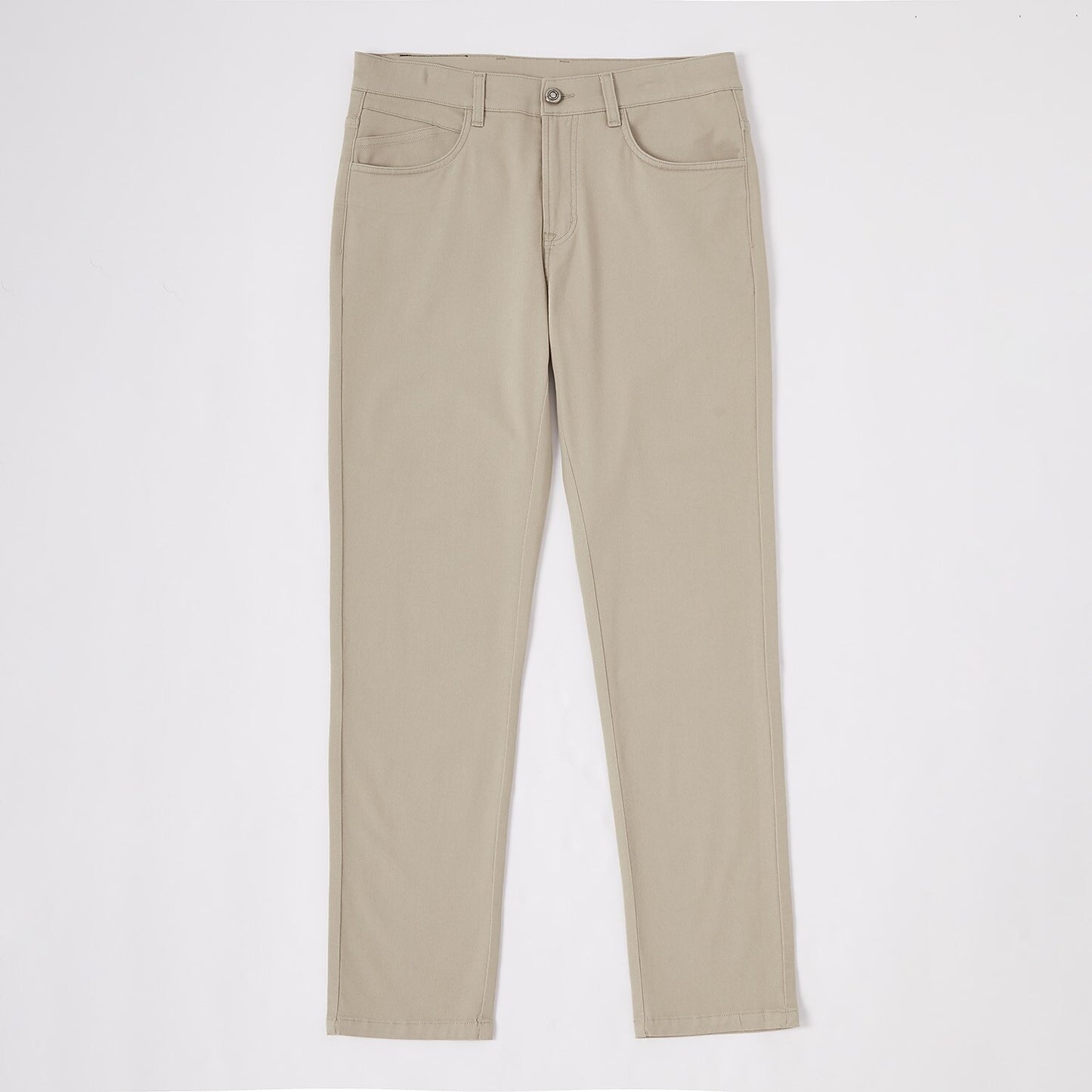 Tailored Stretch Cotton Chinos