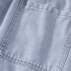 Drawstring Cargo Jeans