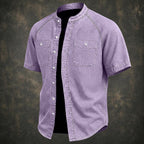 Washed Short-Sleeve Shirt