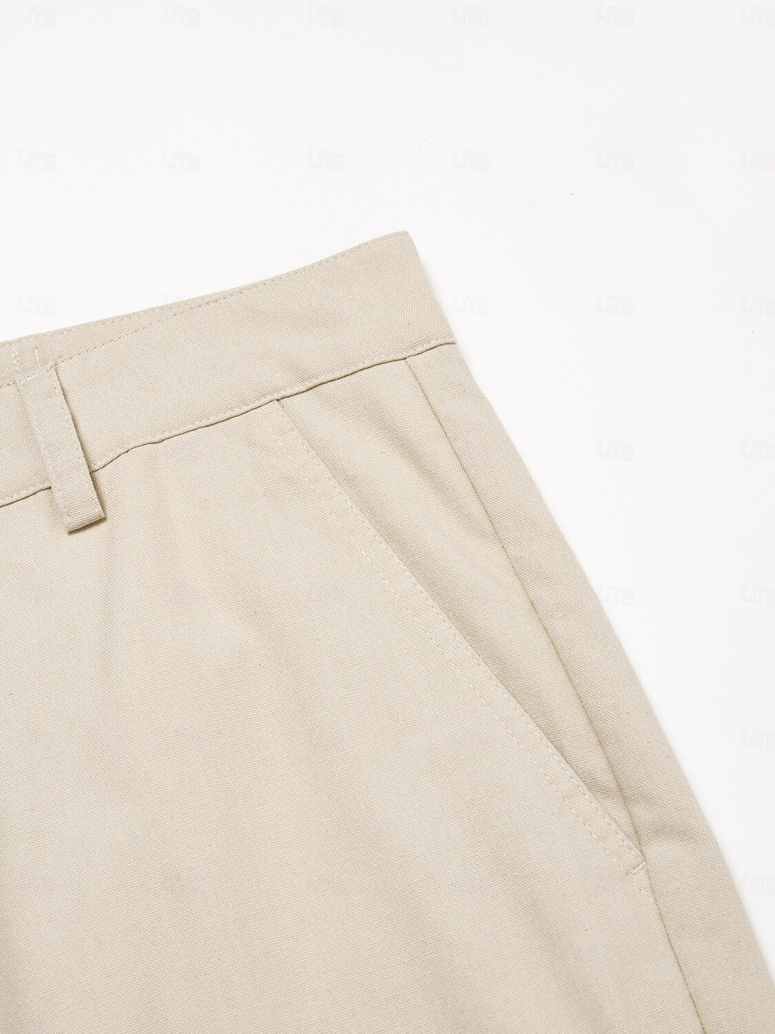 Summer Front Pocket Straight Shorts - oukumen