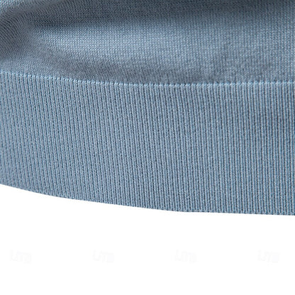 Modern Colorblock Knit Polo