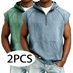 Acid-Wash Zip T-Shirt