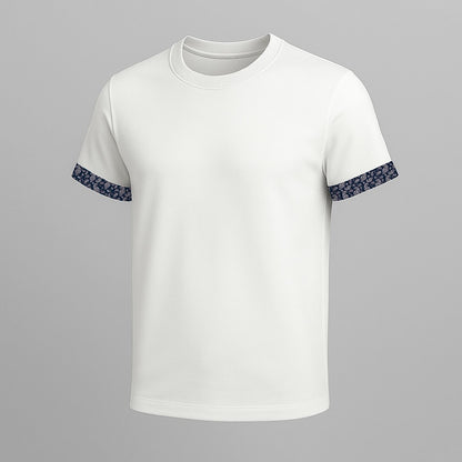 100% Cotton Crew Neck T-Shirt - oukumen