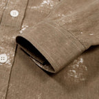 Acid-Wash Long-Sleeve Shirt