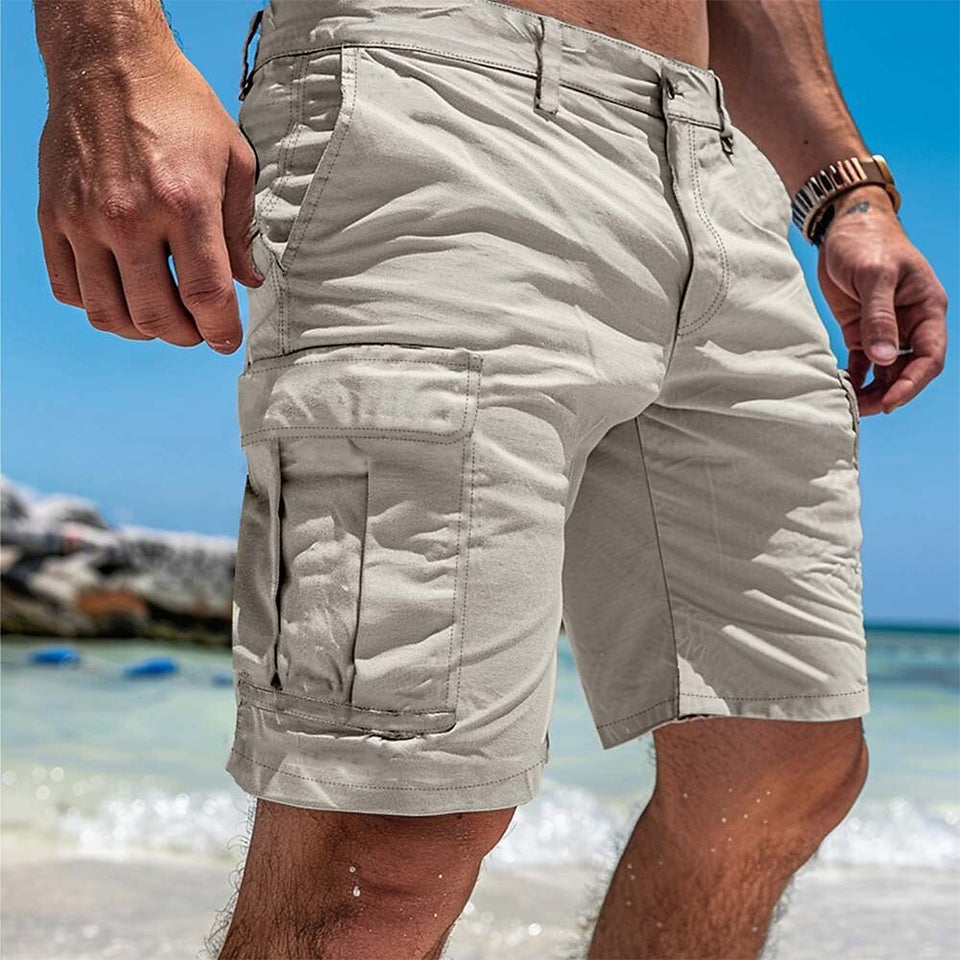 Straight-Leg Cargo Shorts
