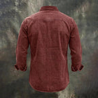 Garment-Dyed Long-Sleeve Shirt