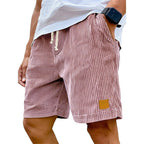 Patch-Pocket Corduroy Shorts