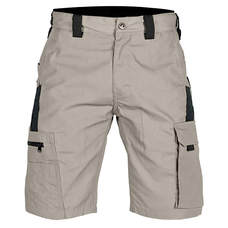 Color-Block Cargo Shorts