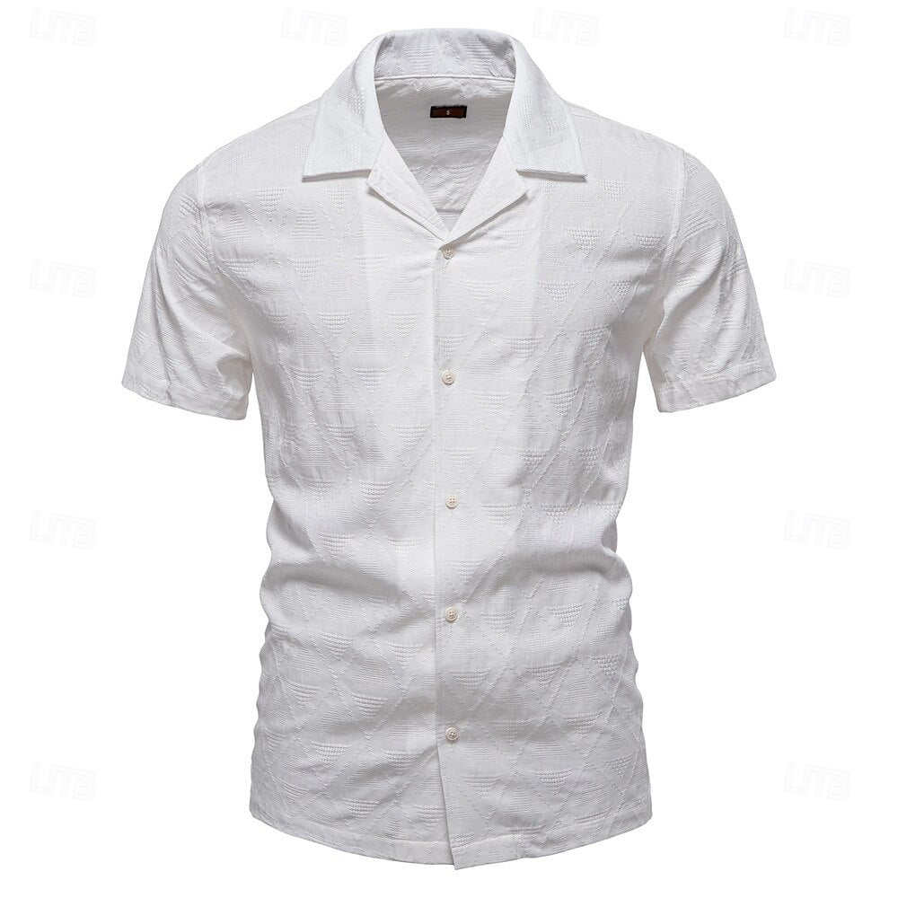 Short Sleeve Resort Cuban Shirt