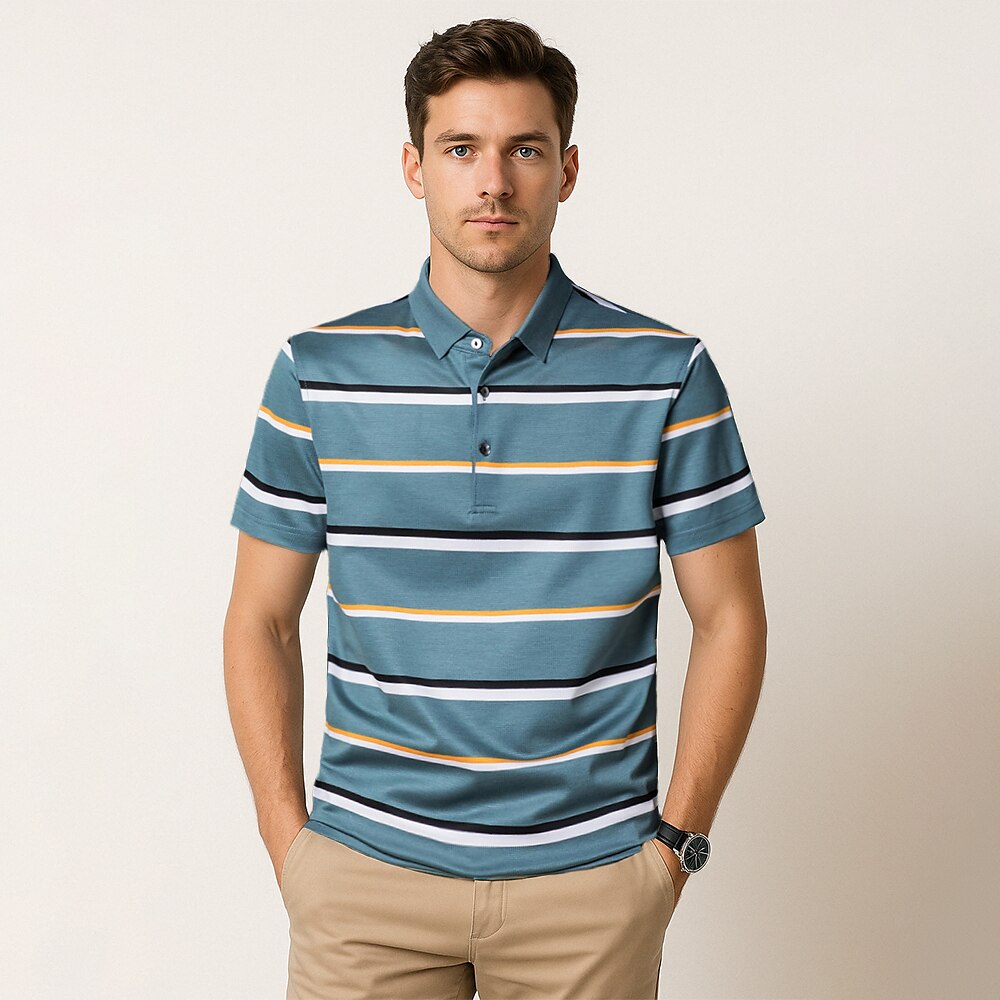 Tencel Mulberry Silk Luxury Polo Shirt