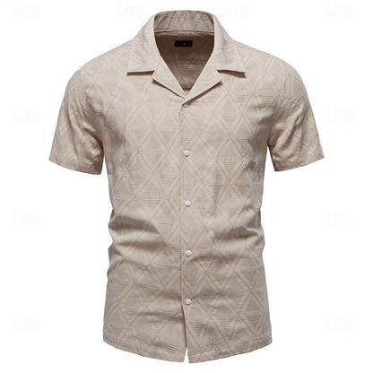 Short Sleeve Resort Cuban Shirt