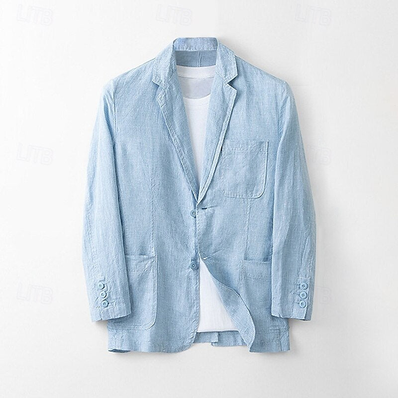 Classic 100% Linen Blazer