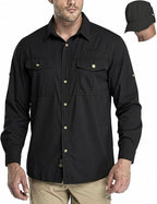 Acid-Wash Long-Sleeve Shirt