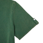 Textured Washed Polo Shirt